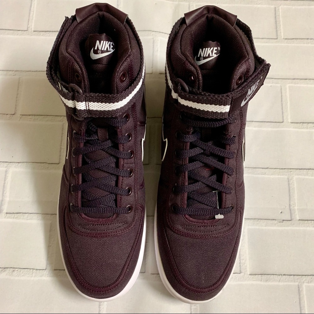 New Men’s Nike Vandal High Supreme US 11 Burgundy - Picture 3 of 5